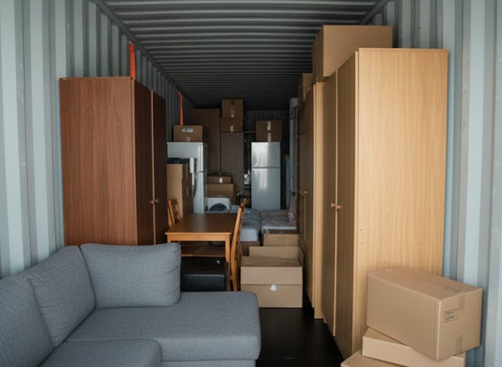 Spacebox skladista za fizicka lica u Beogradu puni stvari